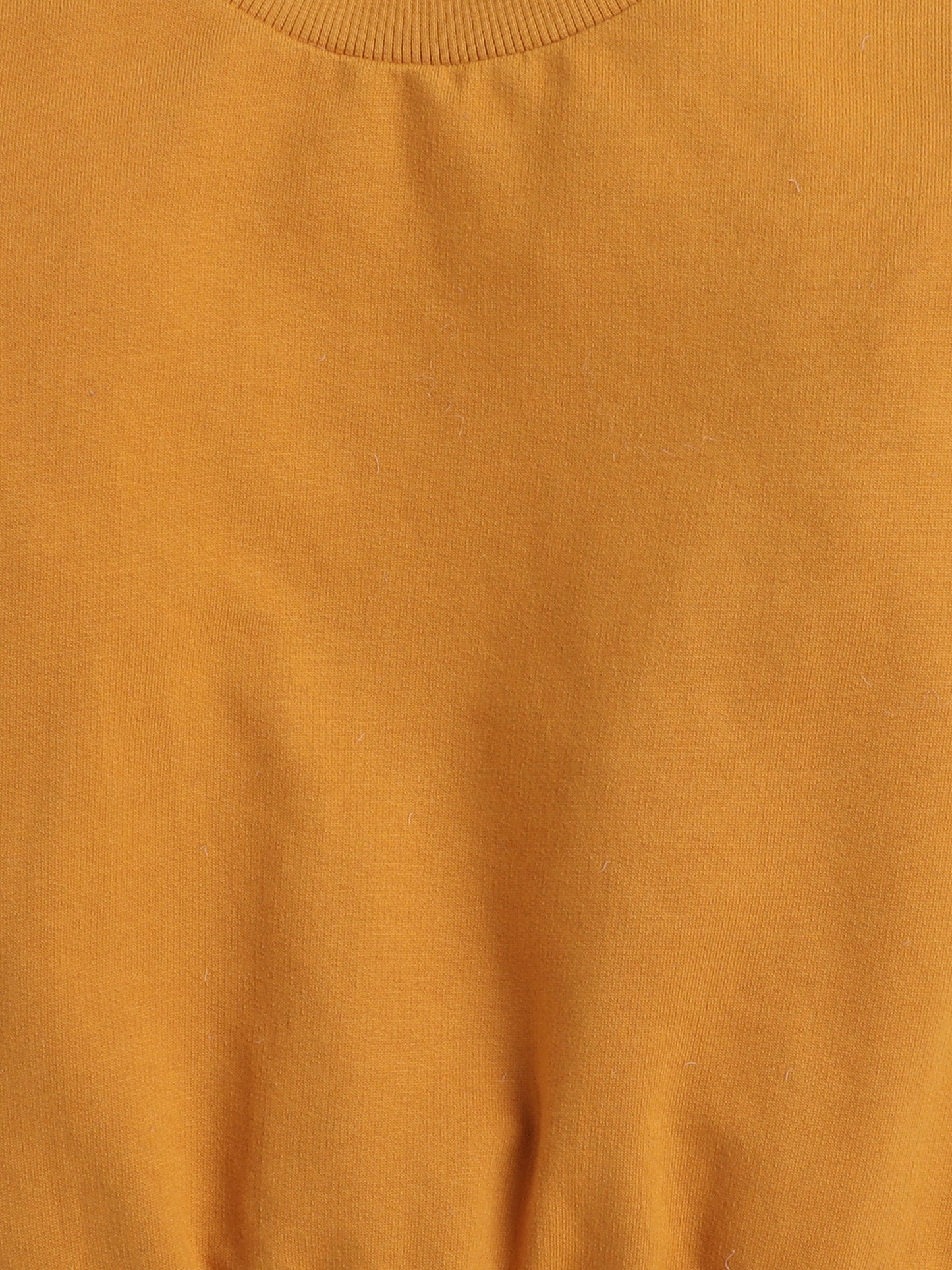 Pack Of 2 Cotton Terry Full Sleeves Solid Sweatshirts- Mustard & Green