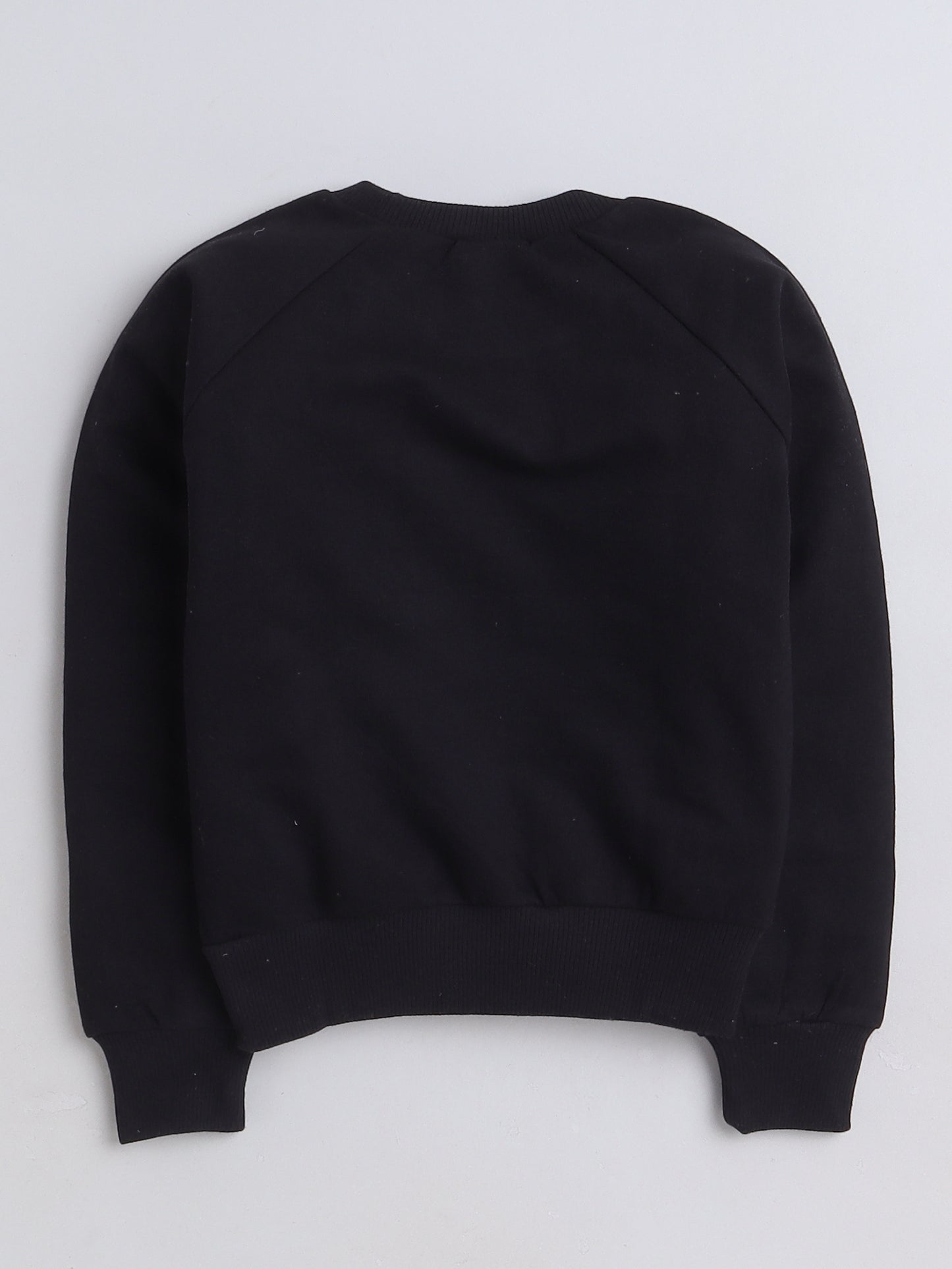 Full Sleeves Side Flap Style Button Detailed Cotton Terry Autumn Winter Sweatshirt