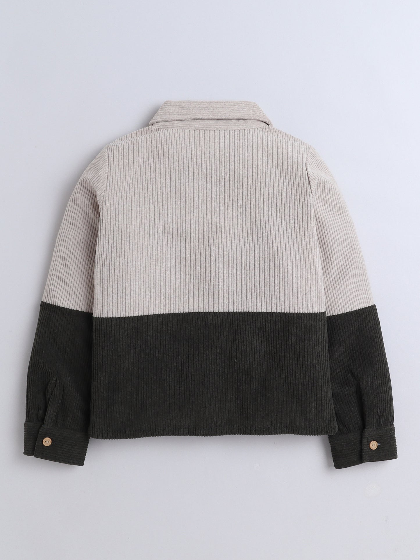 Corduroy 2 Colour Full Sleeves Shirt With One Side Pocket