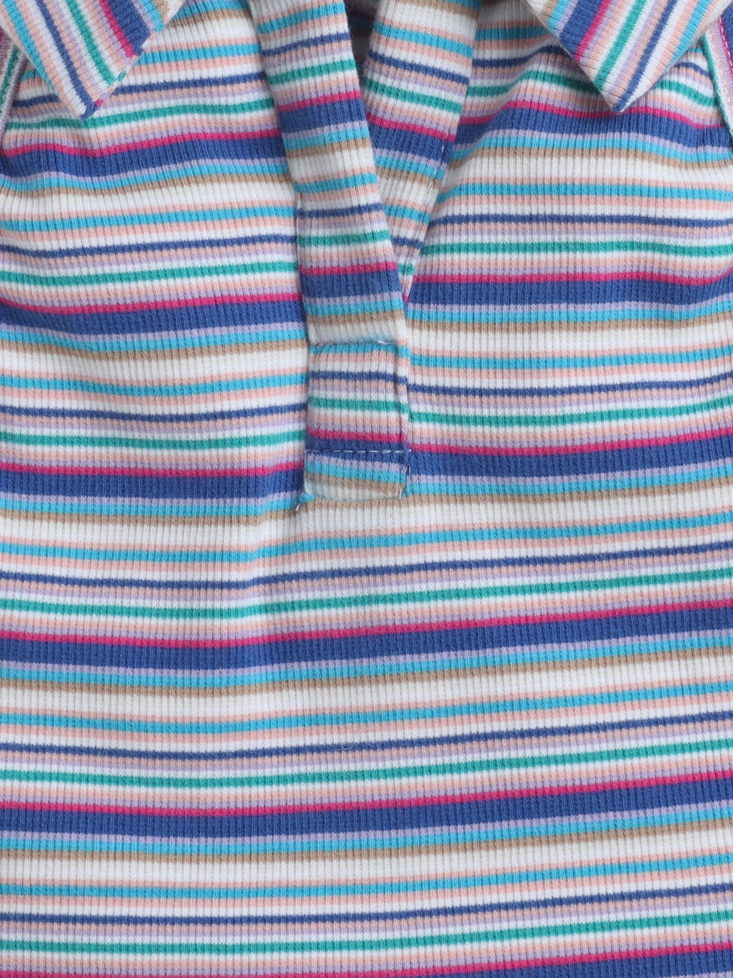 100% Cotton Rib Sleeveless Collar Tank Top