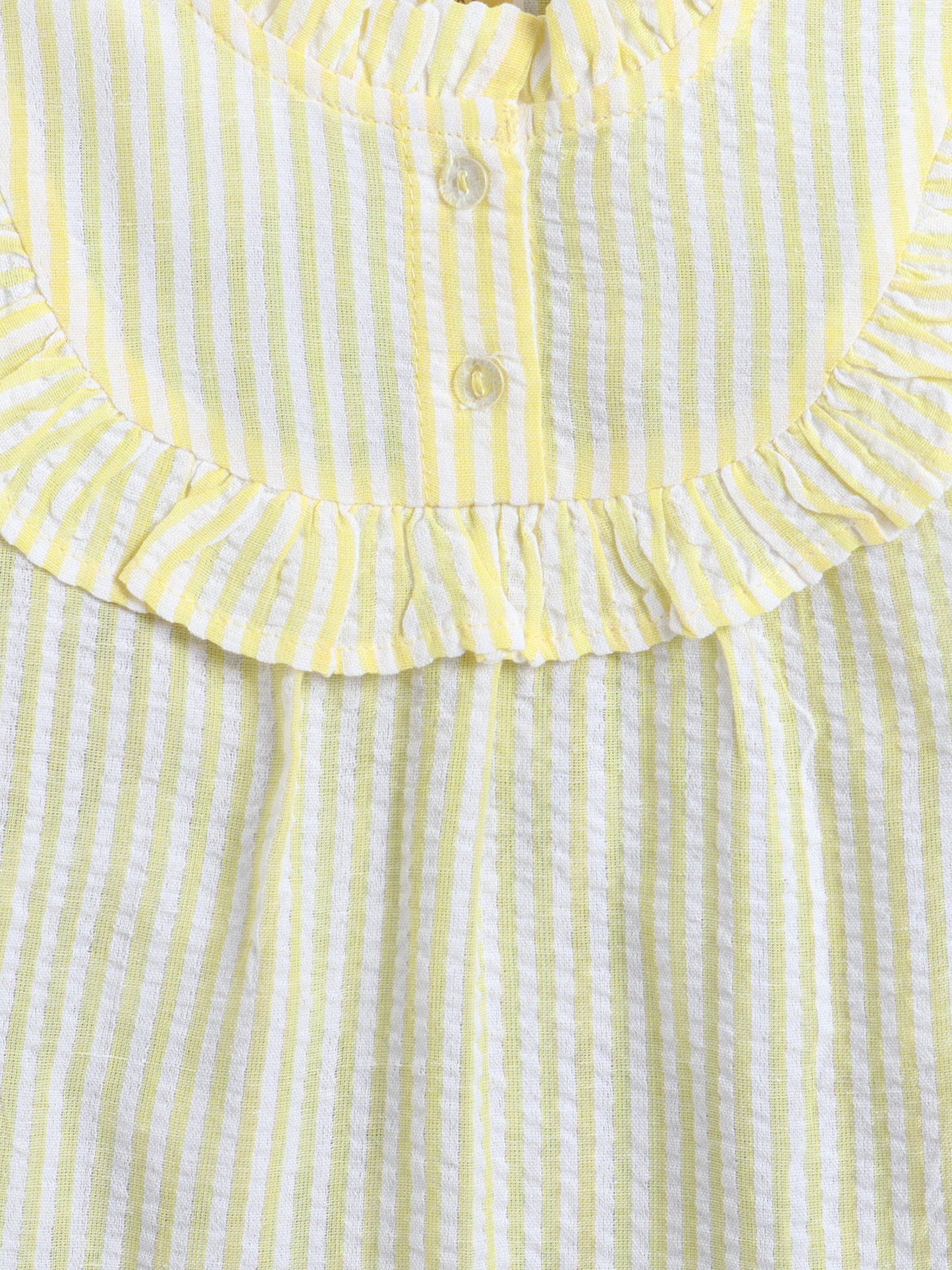 Aww Hunnie 100% Cotton Full Sleeves Stripes Front Open Shirt