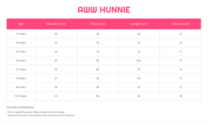 Aww Hunnie Check Yog Front Button 100% Cotton Top - Pure, Chemical-Free Kidswear