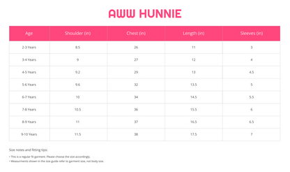 Aww Hunnie Check Yog Front Button 100% Cotton Top - Pure, Chemical-Free Kidswear