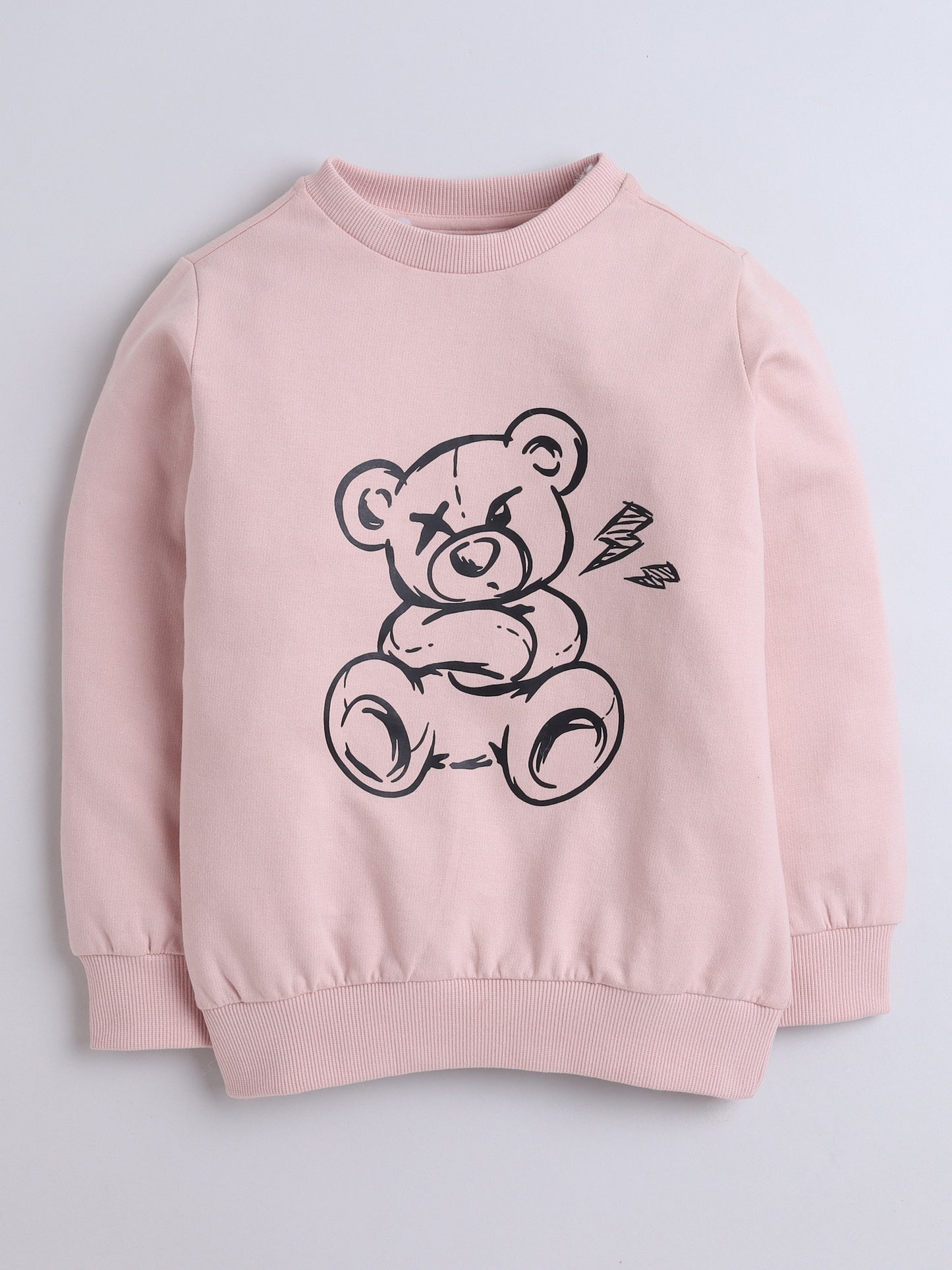 Full Sleeves Teddy Bear Printed Sweatshirt