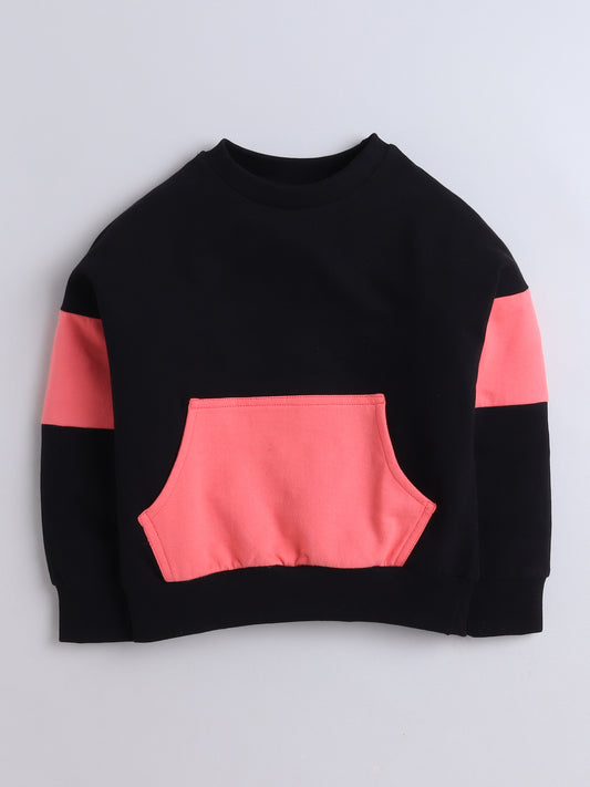 Cotton Terry Kangroo Pocket Sweatshirt