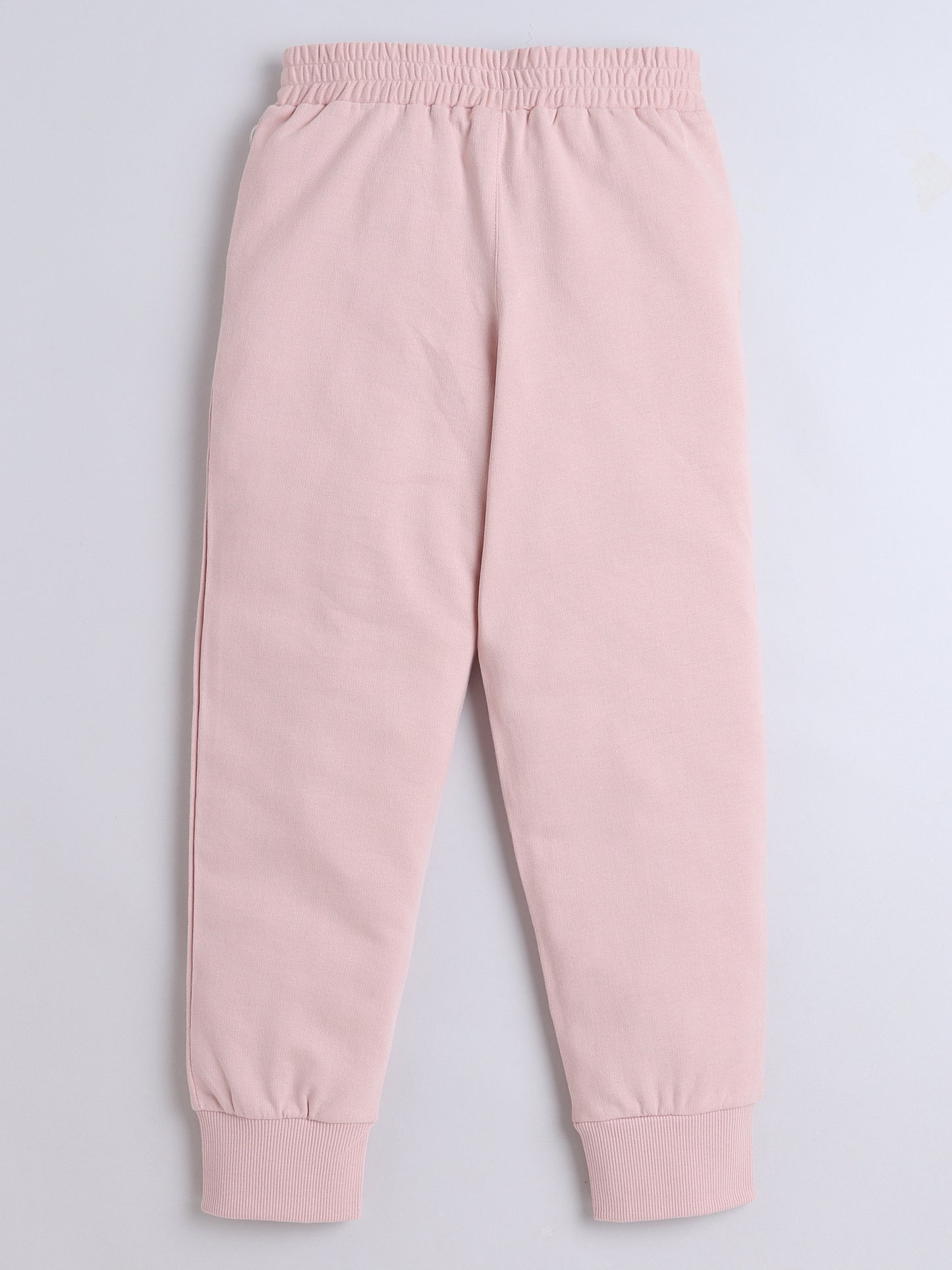 Cotton Terry Full Sleeves Teddy Bear Printed Sweatshirt With Coordinating Joggers Set