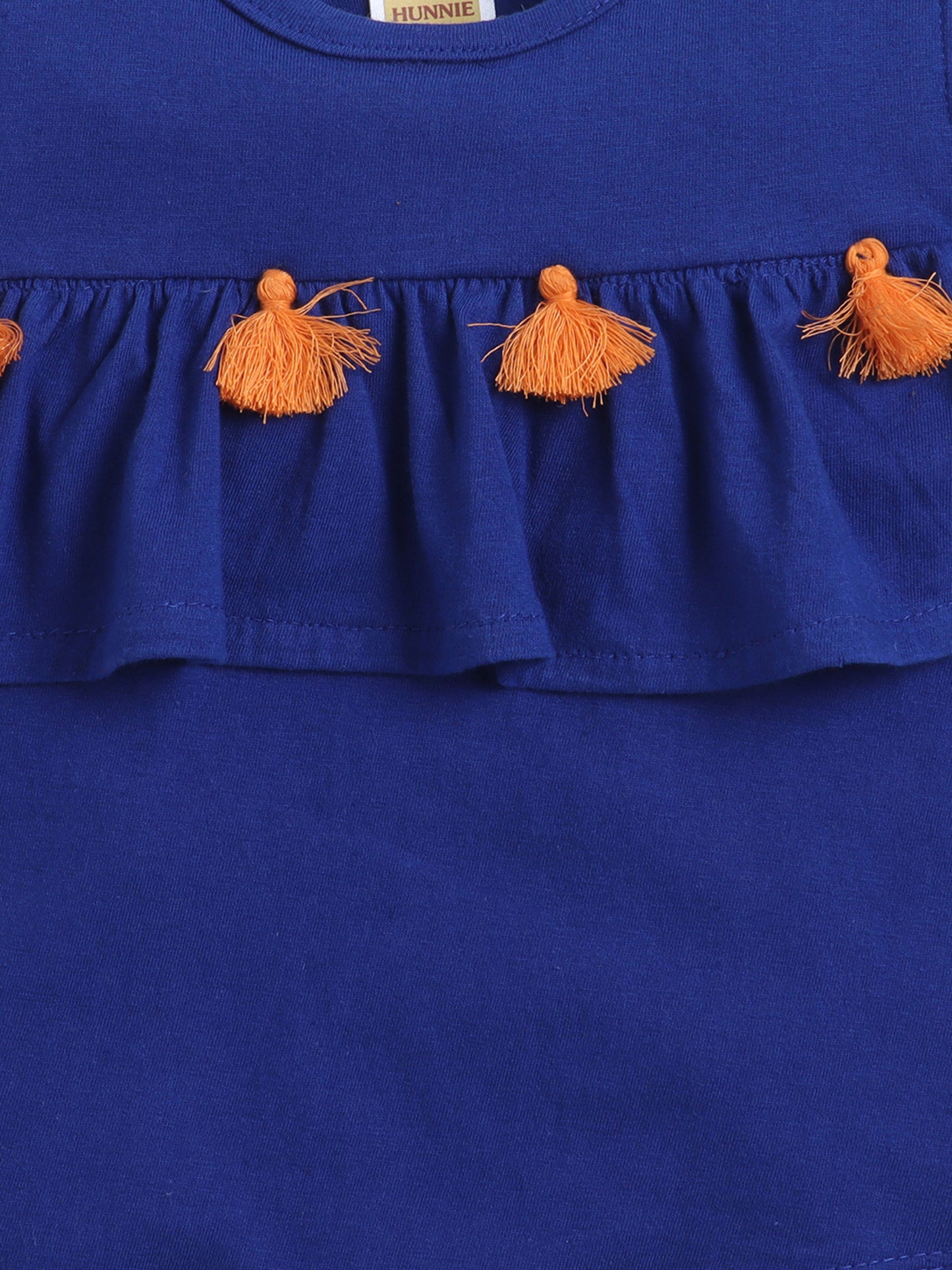 Cotton Sinker Off Shoulder Top With Skirt