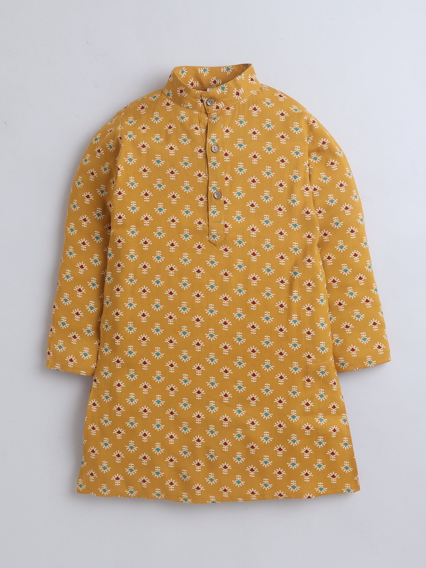 Aww Hunnie Cotton Ryon Full sleeves Boys Kurta Pajama