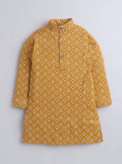 Aww Hunnie Cotton Ryon Full sleeves Boys Kurta Pajama