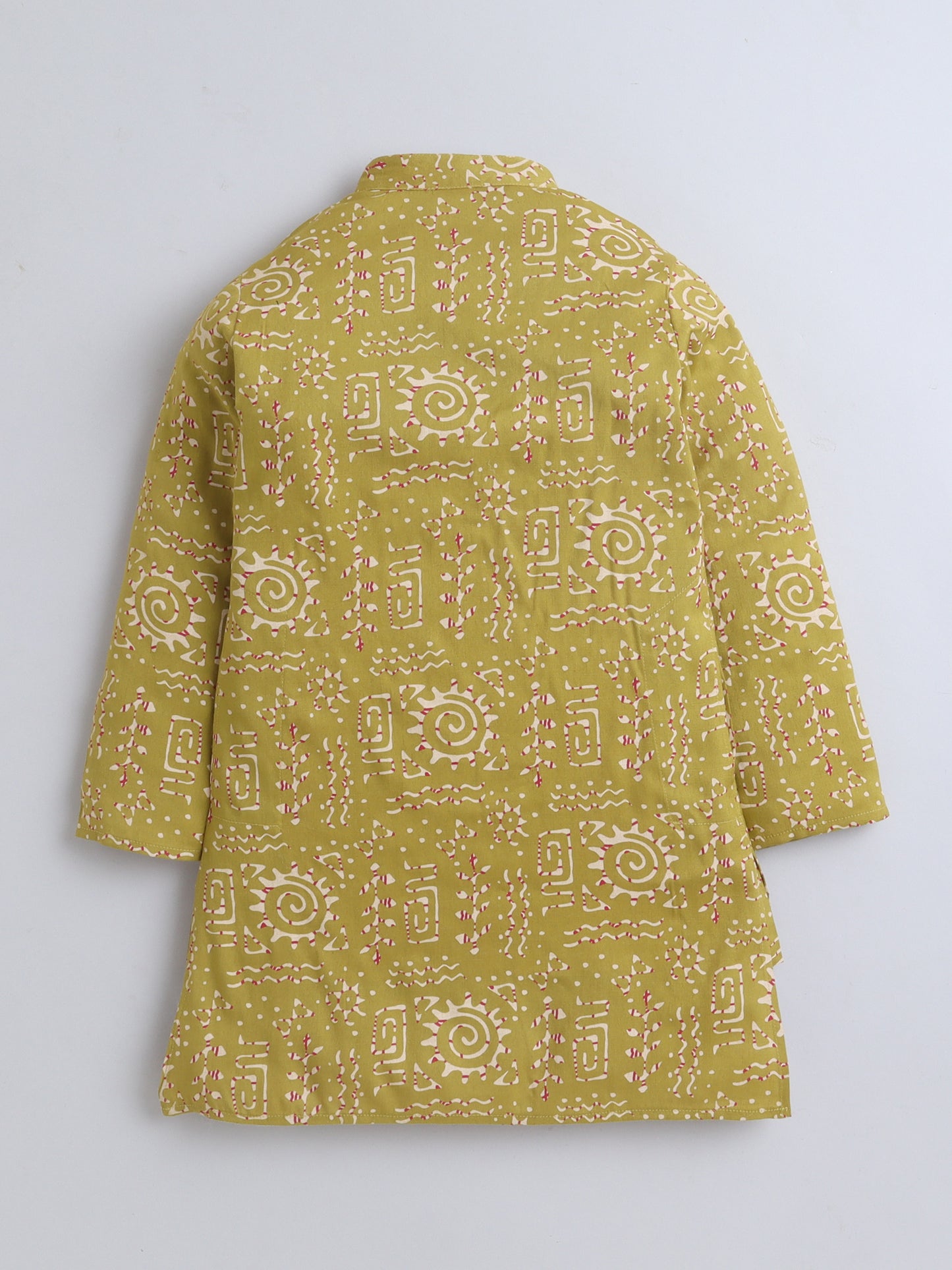 Aww Hunnie Cotton Ryon Full sleeves Boys Kurta Pajama
