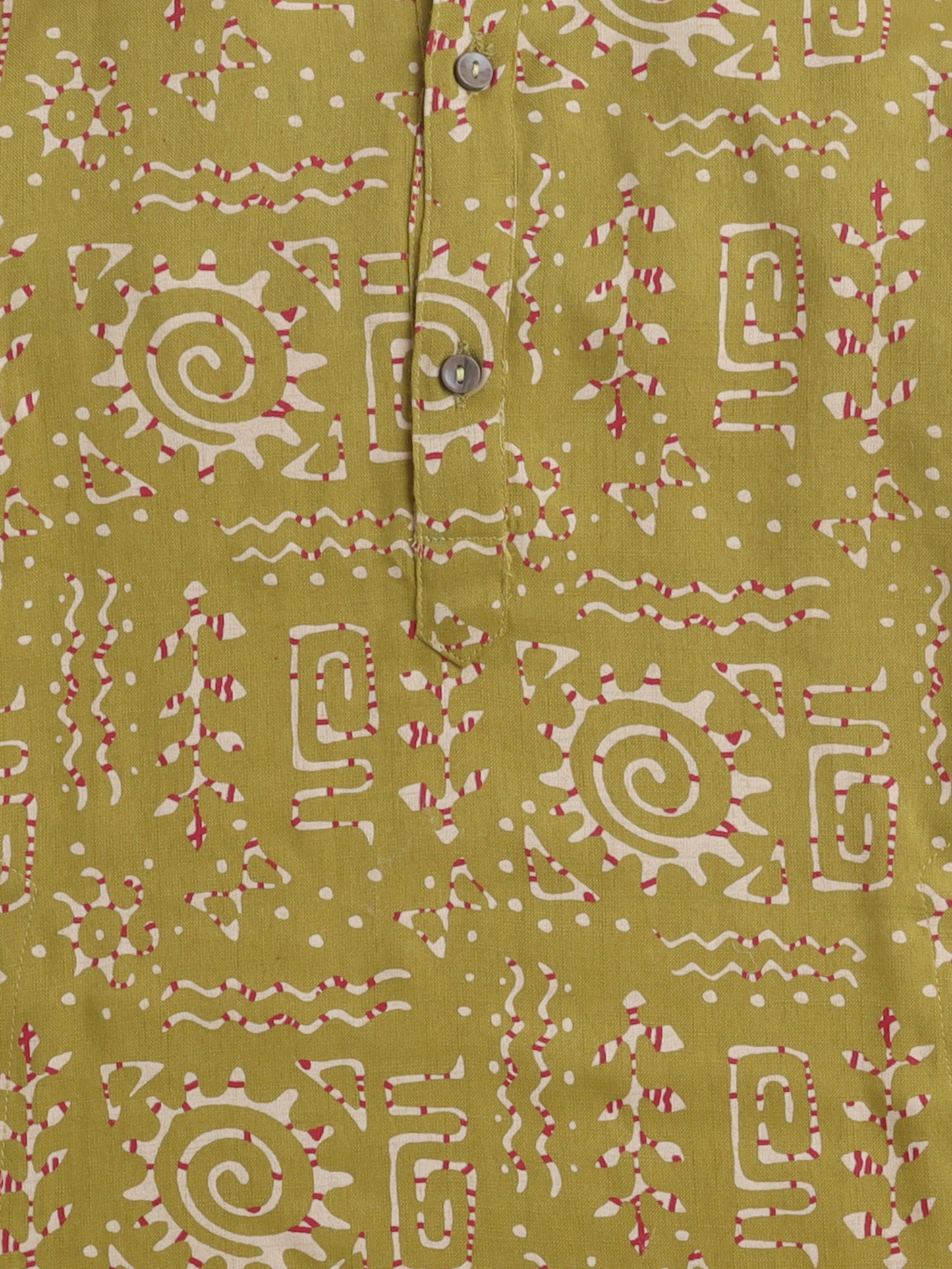 Aww Hunnie Cotton Ryon Full sleeves Boys Kurta Pajama