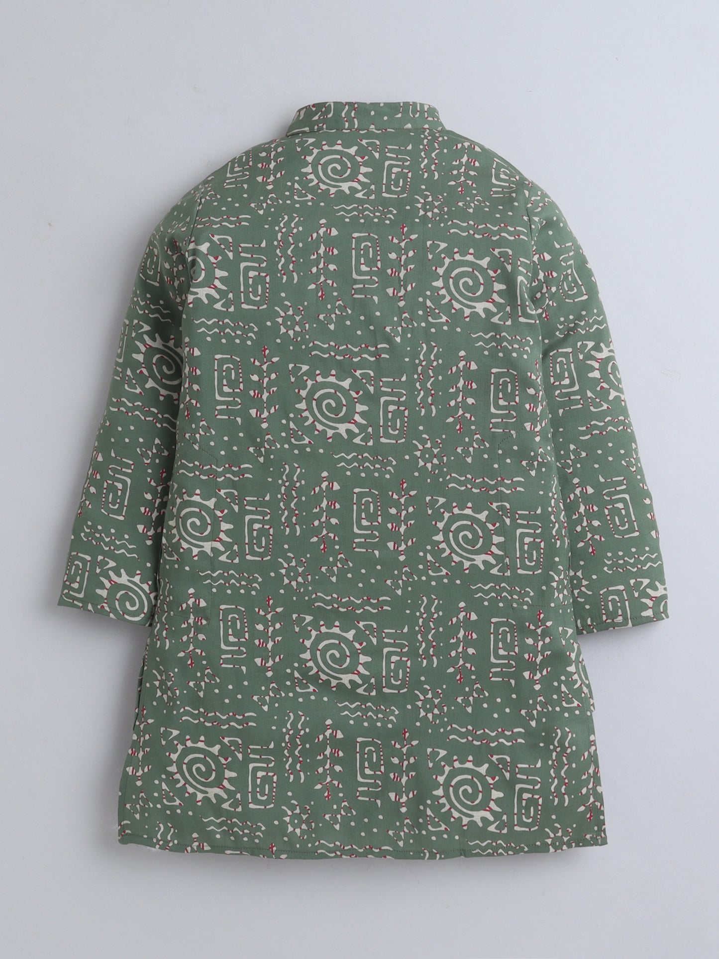 Aww Hunnie Cotton Ryon Full sleeves Boys Kurta Pajama
