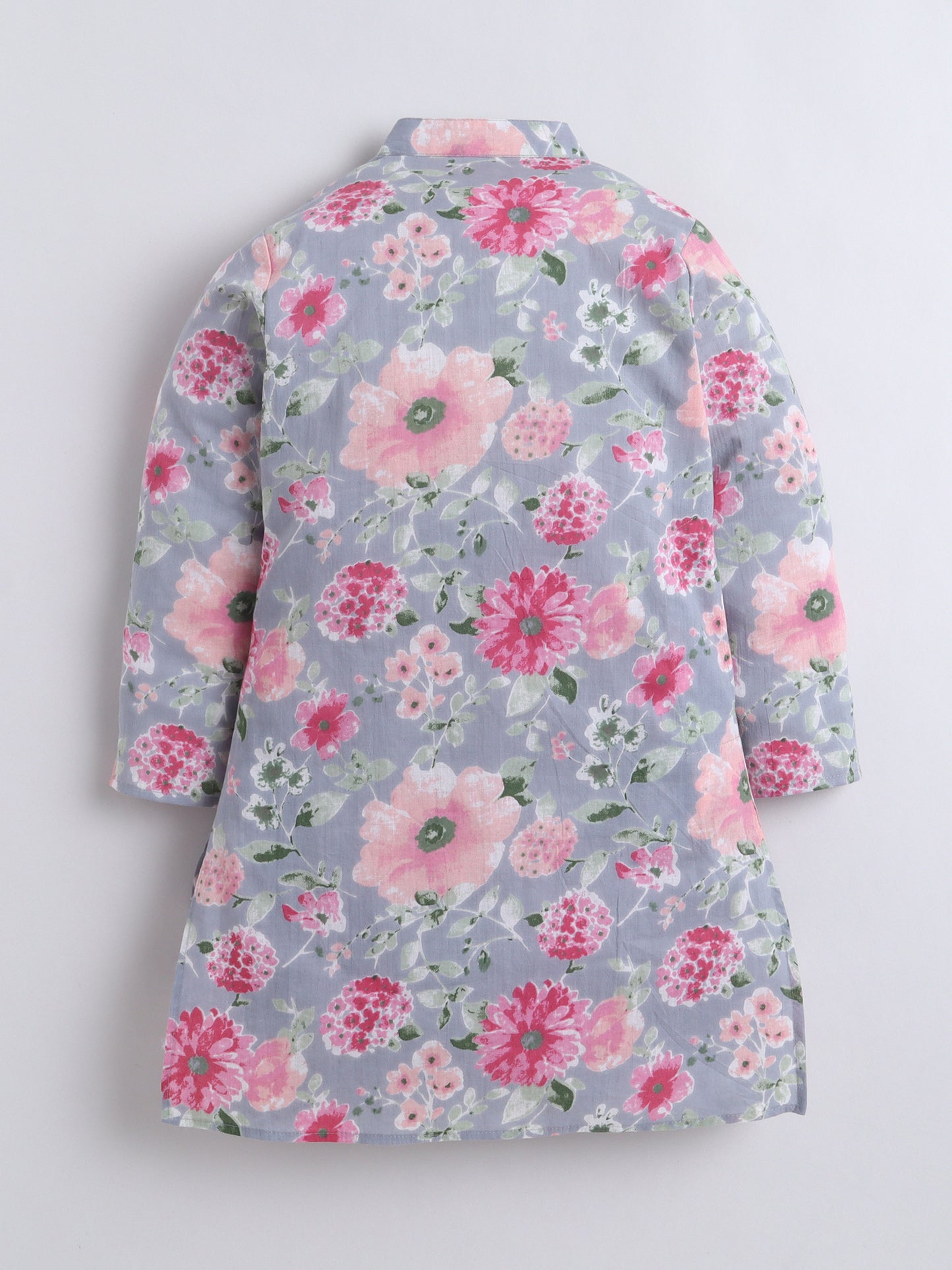 Aww Hunnie 100% Cotton Full sleeves Floral Print Kurta Pajama
