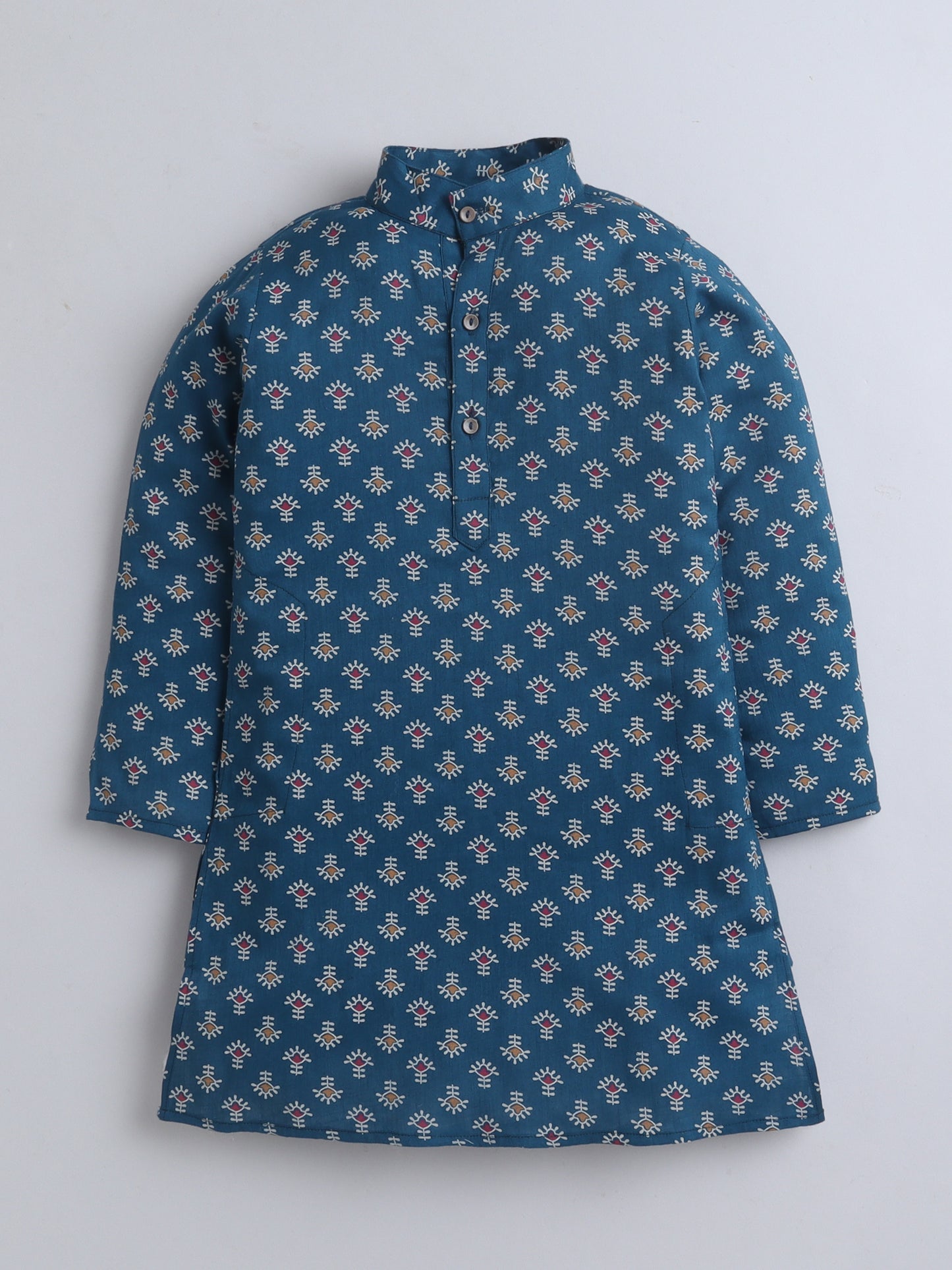 Aww Hunnie Cotton Ryon Full sleeves Boys Kurta Pajama
