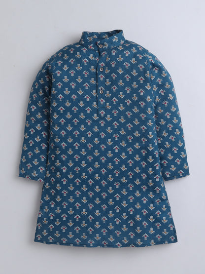 Aww Hunnie Cotton Ryon Full sleeves Boys Kurta Pajama