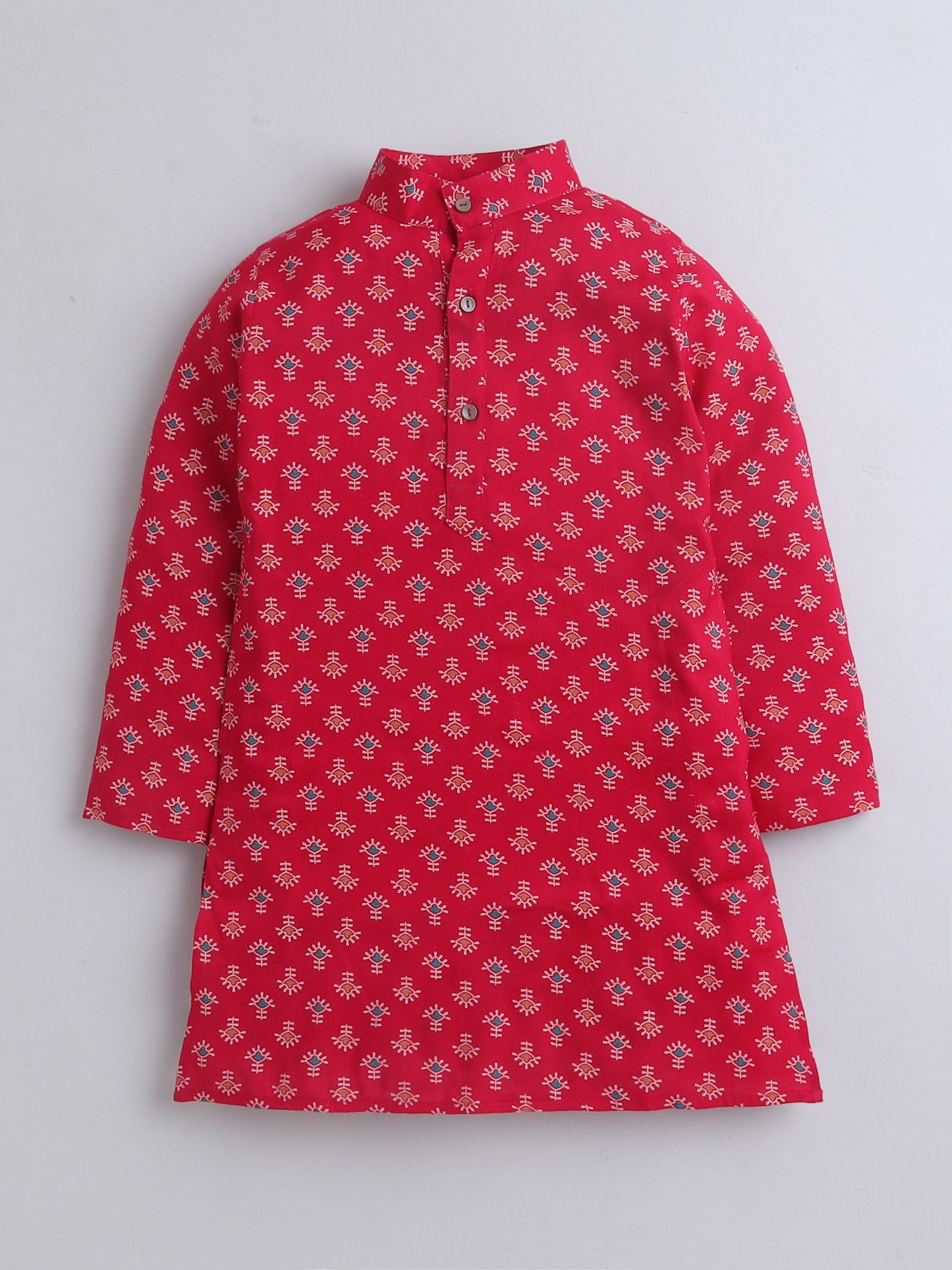 Aww Hunnie Cotton Ryon Full sleeves Boys Kurta Pajama