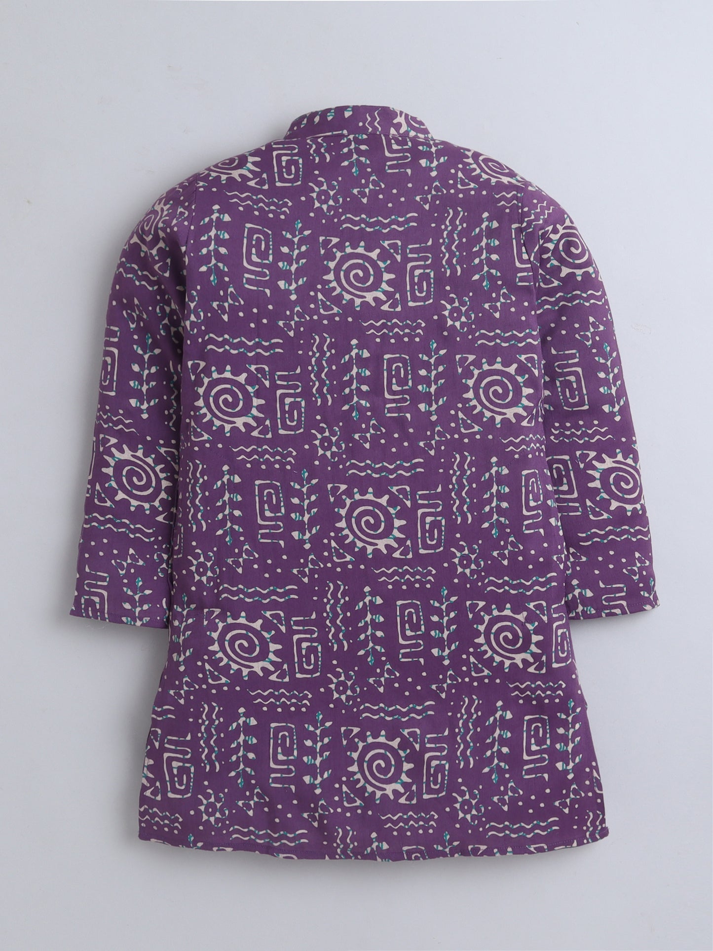 Aww Hunnie Cotton Ryon Full sleeves Boys Kurta Pajama