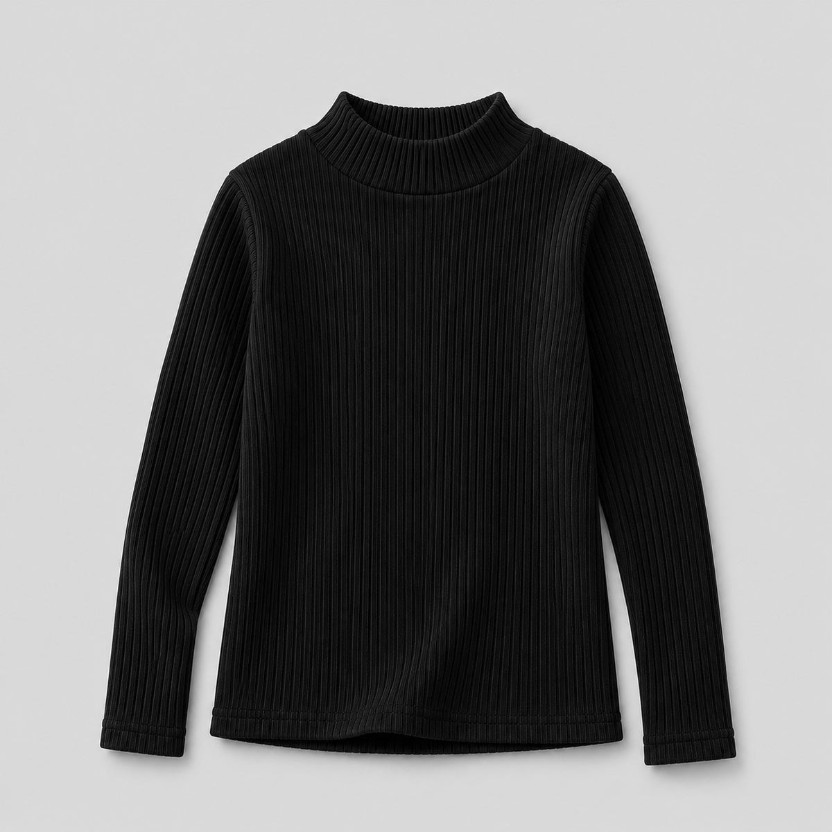 Aww Hunnie Woollen Full Sleeves High Neck T-shirts Pack Of 2
