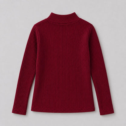 Aww Hunnie Woollen Full Sleeves High Neck T-shirts Pack Of 2