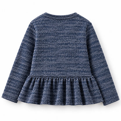 Aww Hunnie Full Sleeves Round Neck Wollen Top