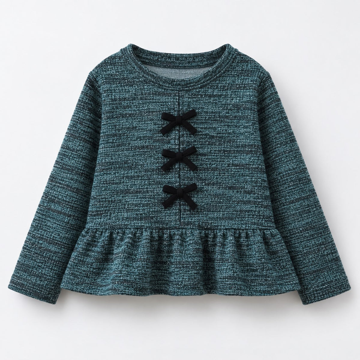 Aww Hunnie Full Sleeves Round Neck Wollen Top