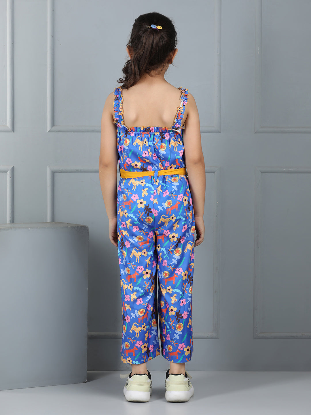 Aww Hunnie Premium Animal & Bird-Print Jumpsuit – 100% Rayon Cotton
