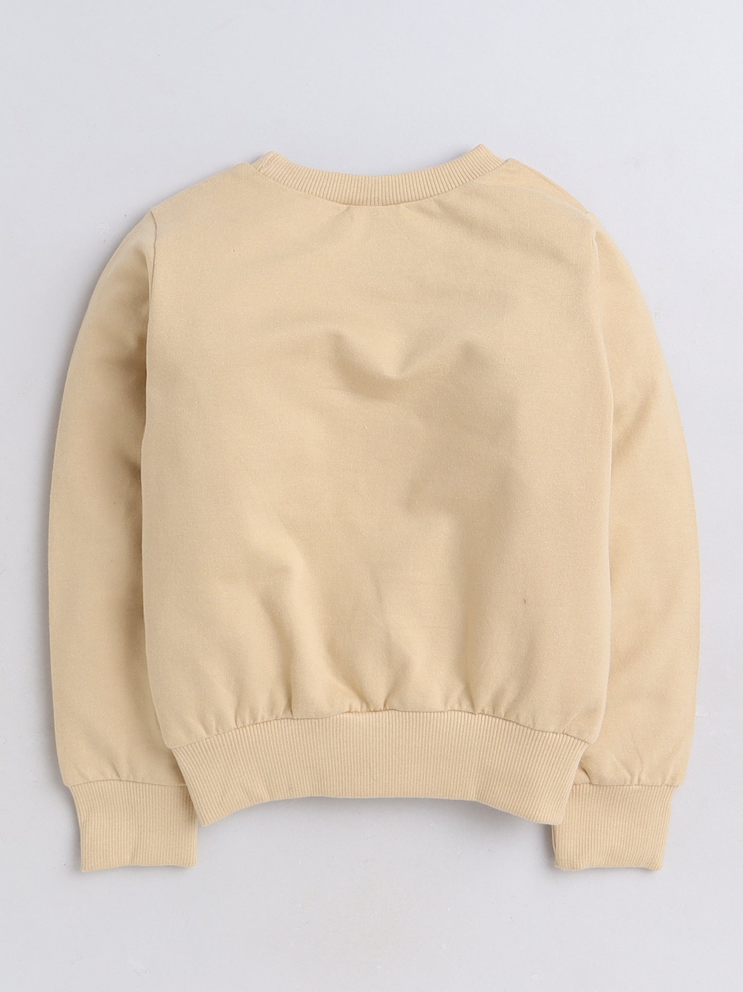 Full Sleeves Giraffe Printed Cotton Terry Autumn Winter Sweatshirt