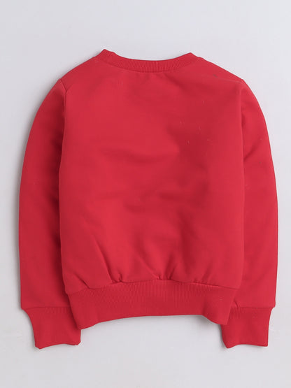 Full Sleeves Mamas Boy Text Printed Cotton Terry Autumn Winter Sweatshirt