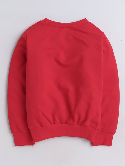 Full Sleeves Cartoon Animals Printed Cotton Terry Autumn Winter Sweatshirt