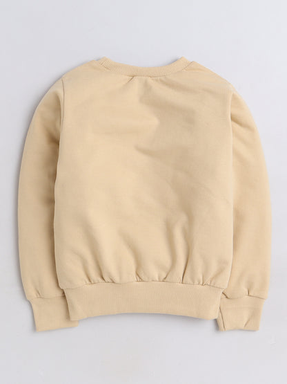 Full Sleeves Tiger Printed Cotton Terry Autumn Winter Sweatshirt