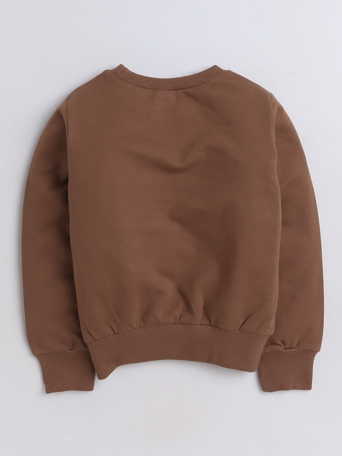 Full Sleeves Girl Driving Jeep Printed Cotton Terry Autumn Winter Sweatshirt