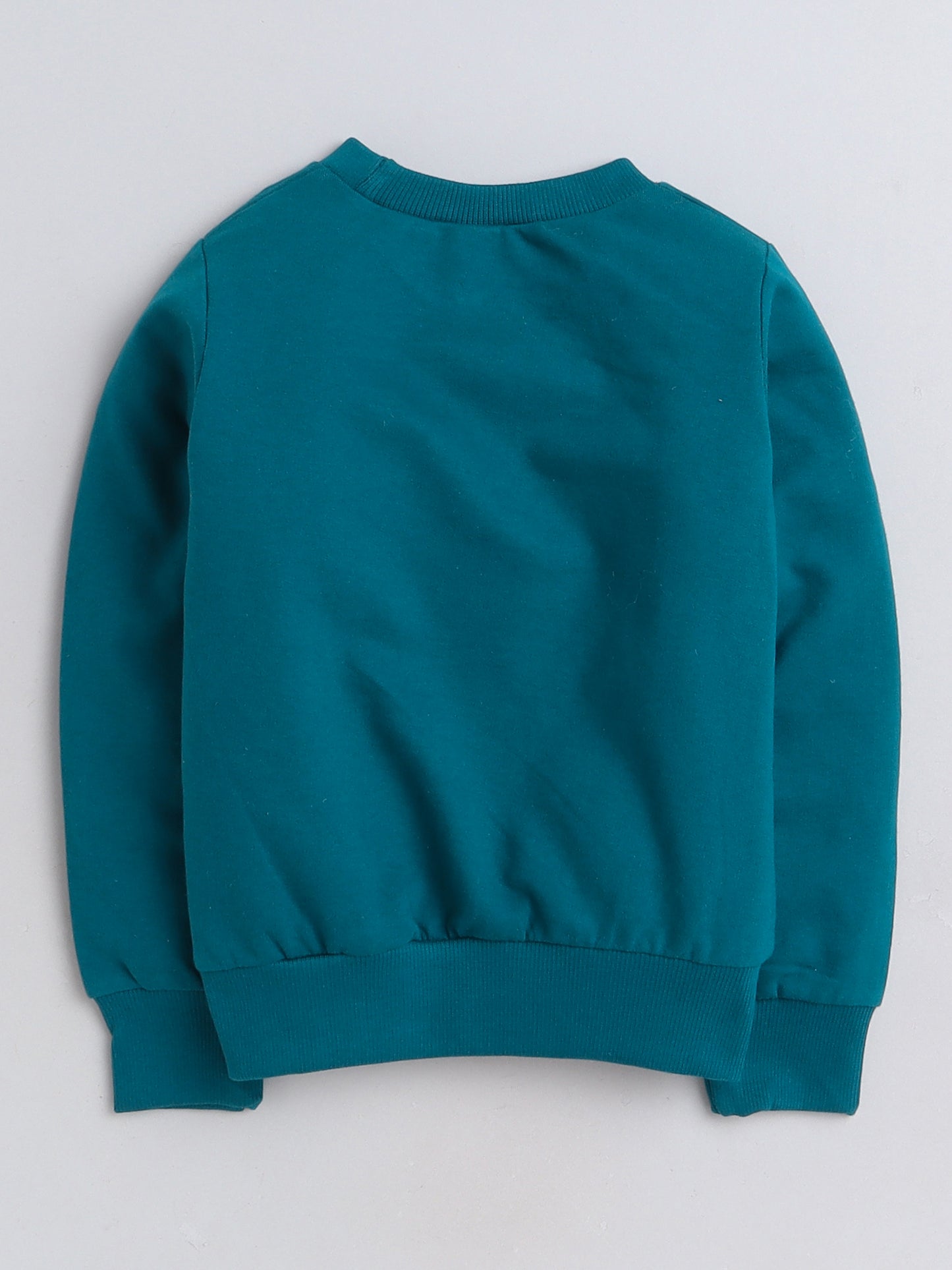 Full Sleeves Hearts  Printed Cotton Terry Autumn Winter Sweatshirt