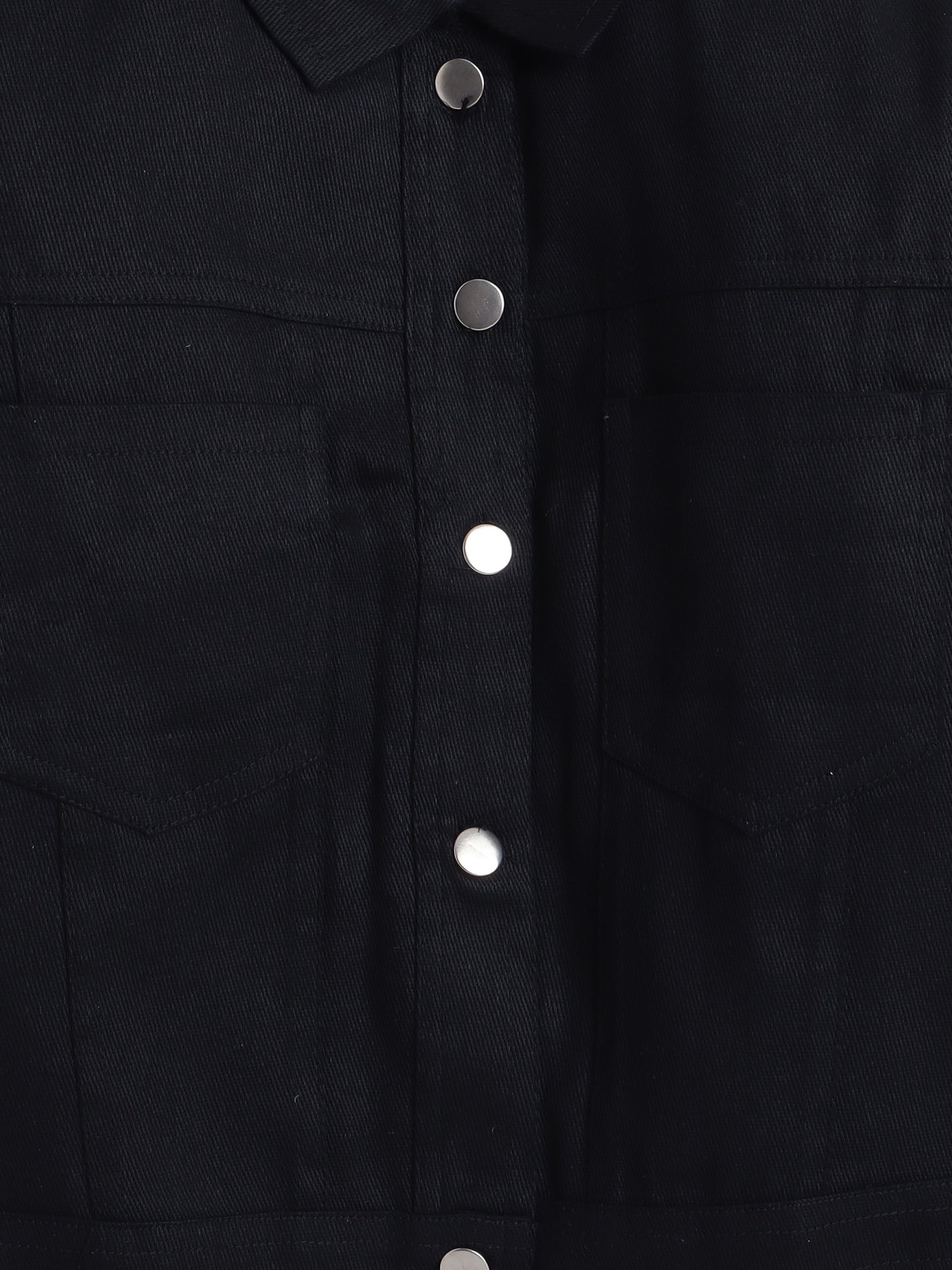 Full Sleeves Solid  Cotton Twill Jacket