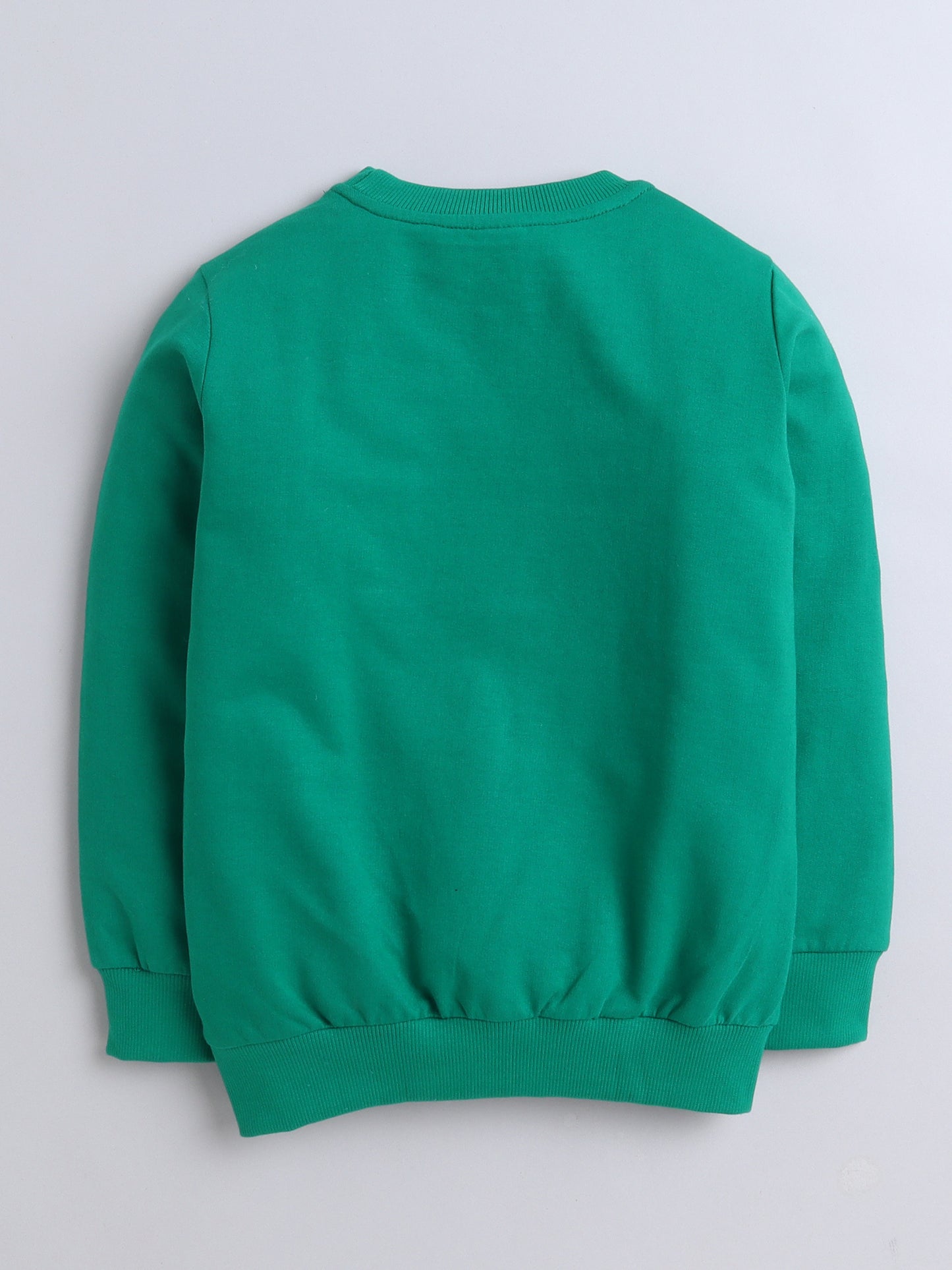 Cotton Terry Full Sleeves Pinky Promise Text Printed Sweatshirt