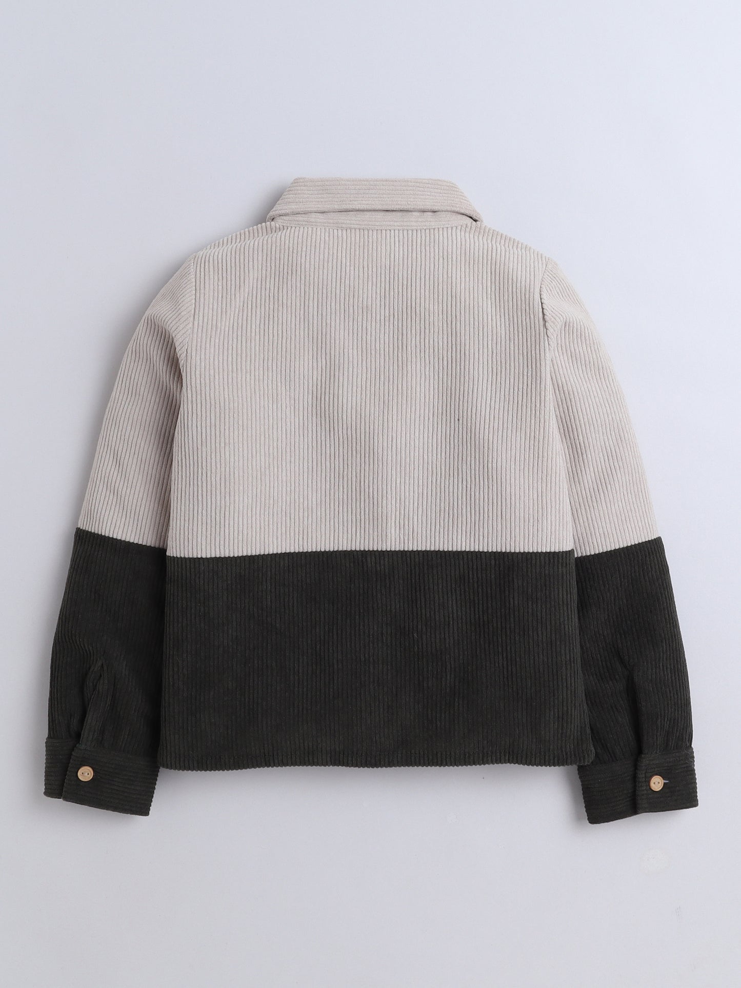 Corduroy 2 Colour Full Sleeves Shirt With One Side Pocket