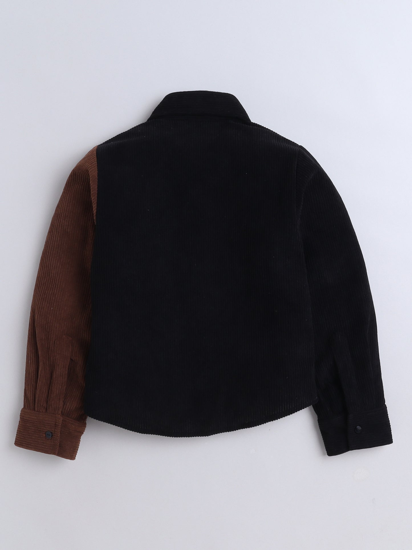 Corduroy 2 Colour Full Sleeves Shirt With One Side Pocket