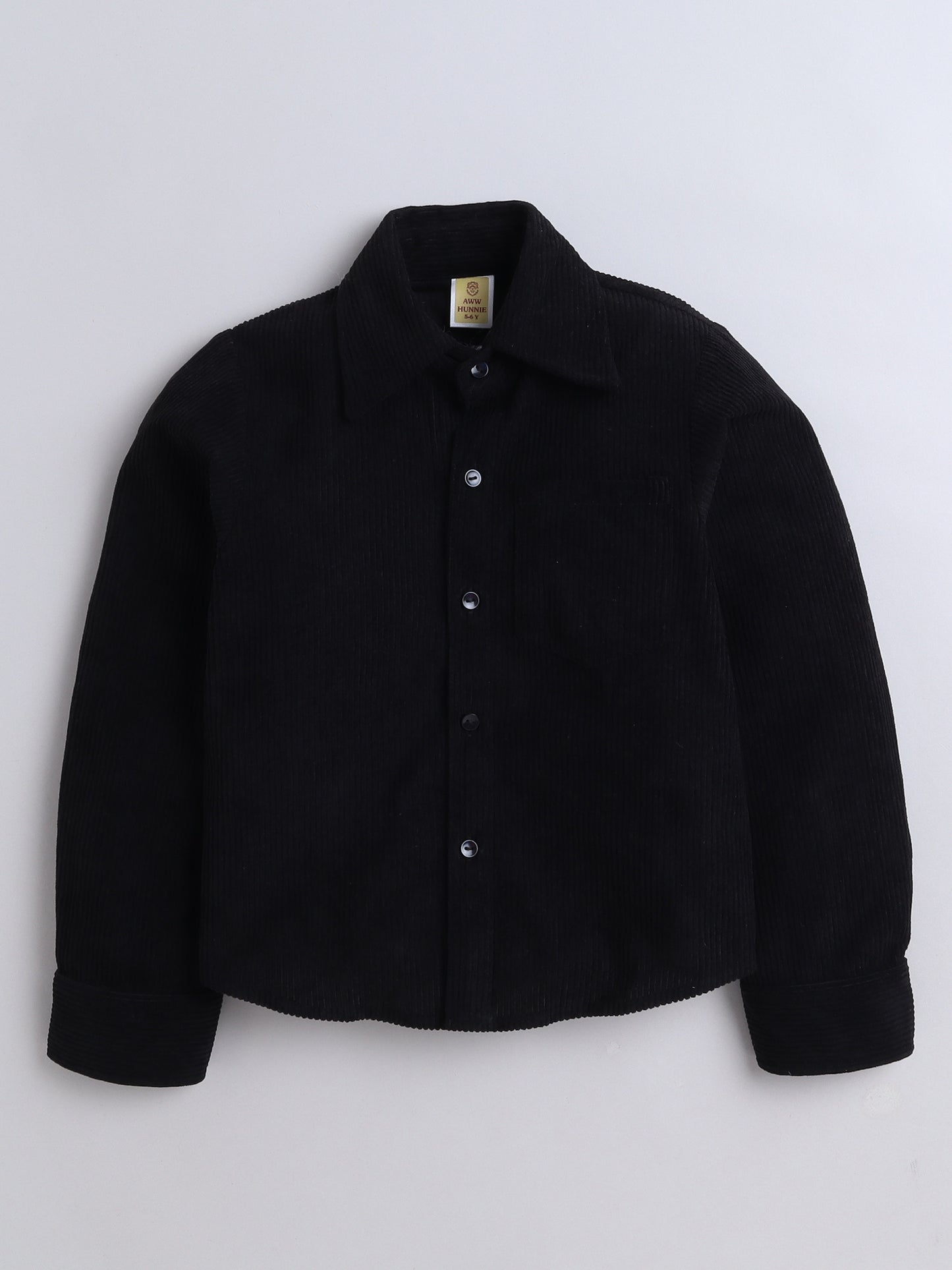 Corduroy Full Sleeves Shirt With One Side Pocket