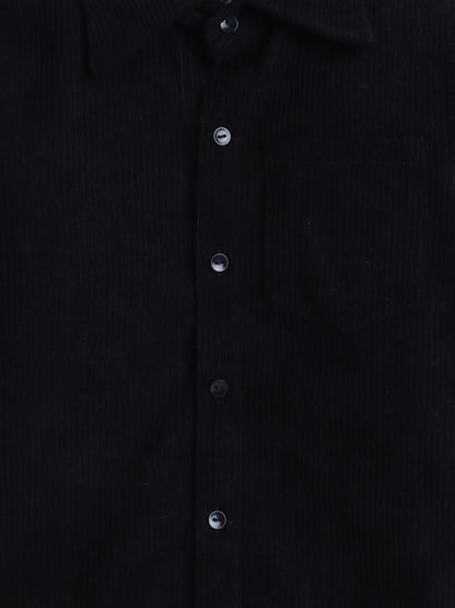 Corduroy Full Sleeves Shirt With One Side Pocket