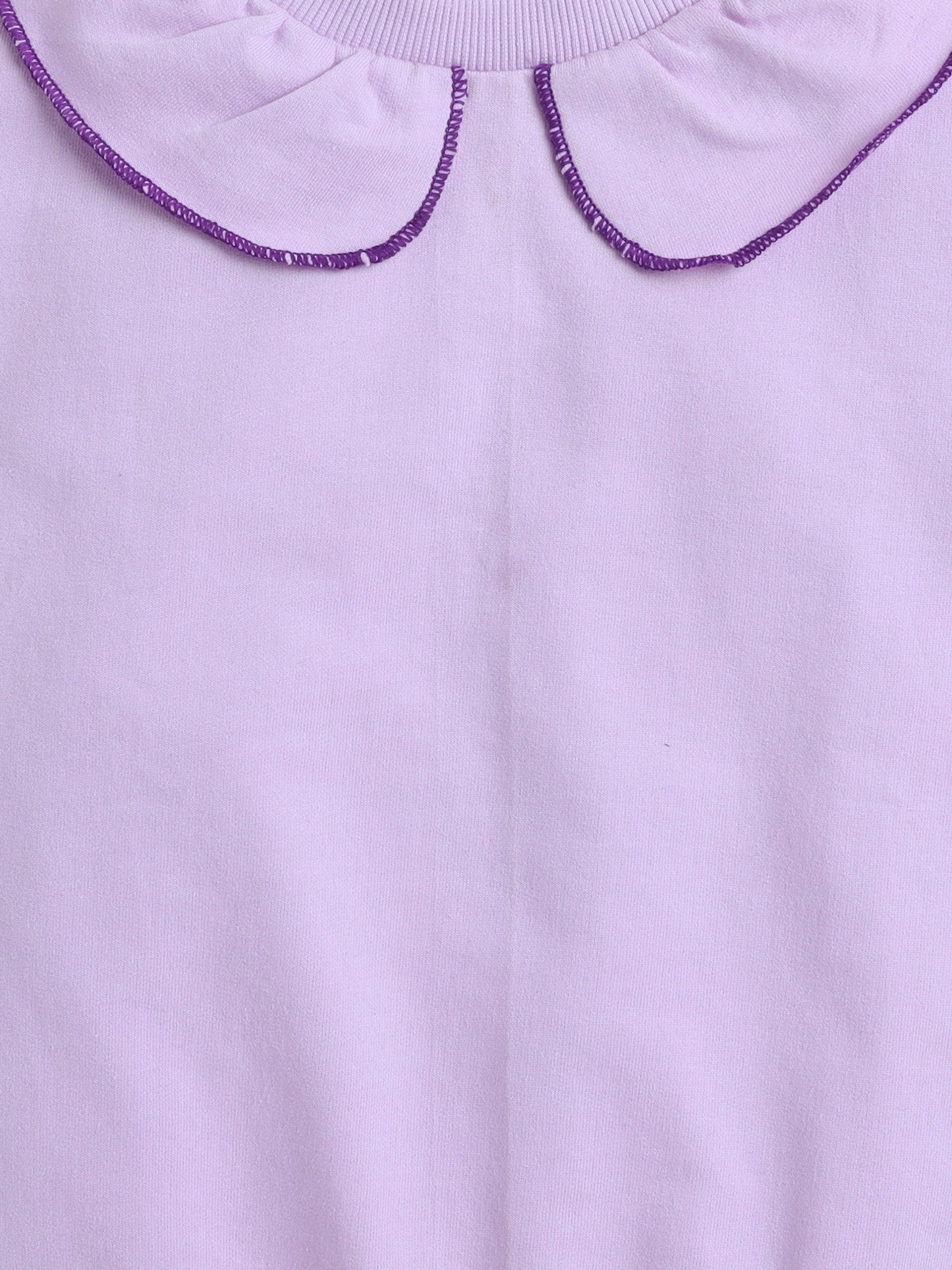 Cotton Terry Full Sleeves Solid Sweatshirt
