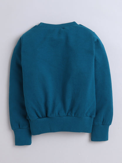 Cotton Terry Printed Sweatshirt