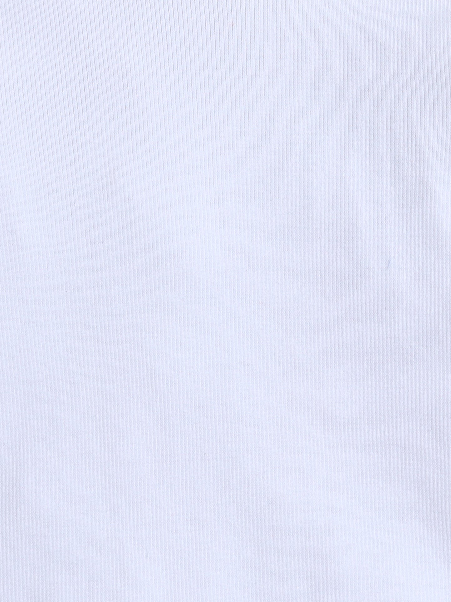 Pack Of 2 Cotton Rib Full Sleeves Solid Tees - Lavender & White