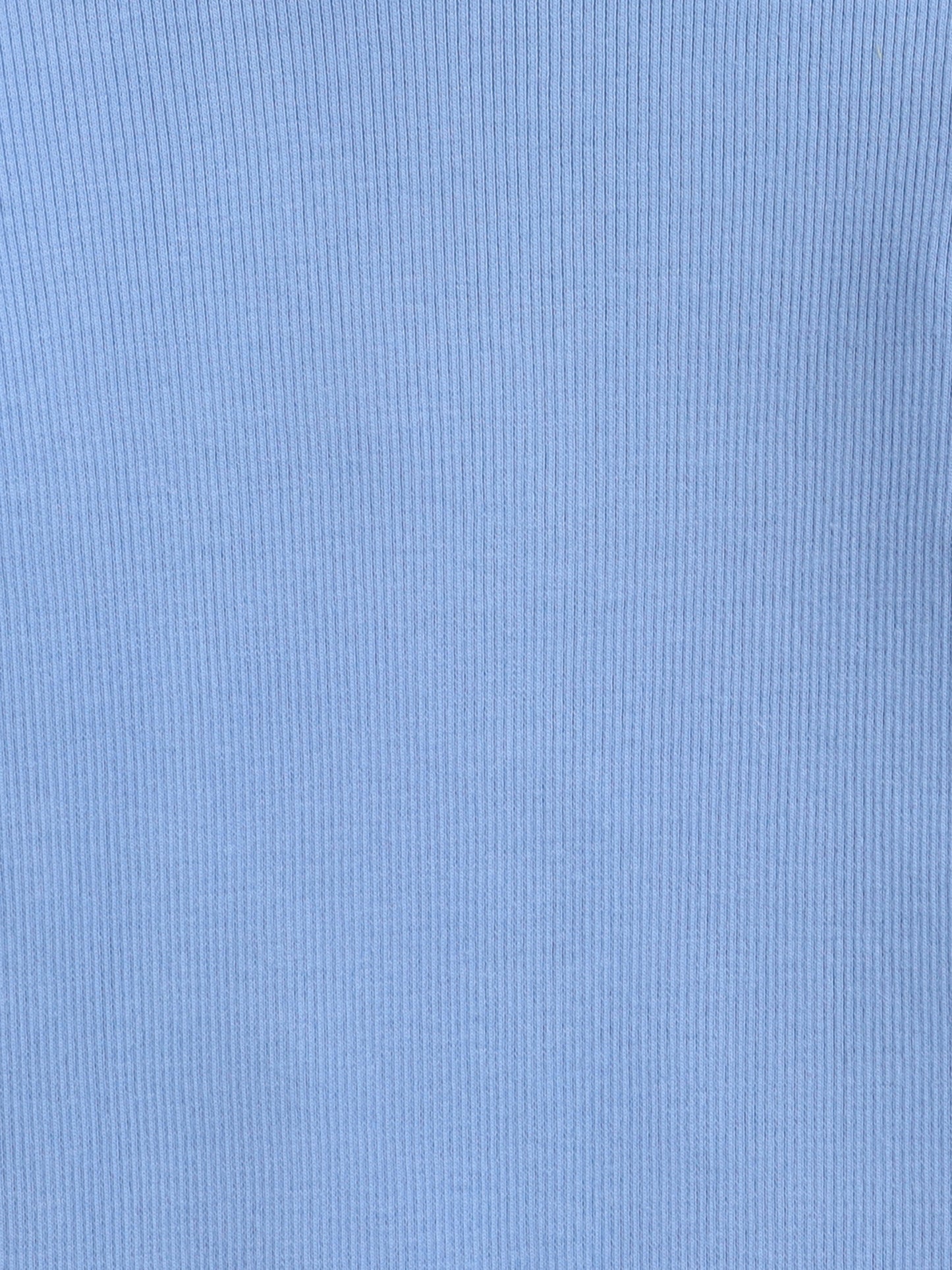 Pack Of 2 Cotton Rib Full Sleeves Solid Tees - Green & Blue