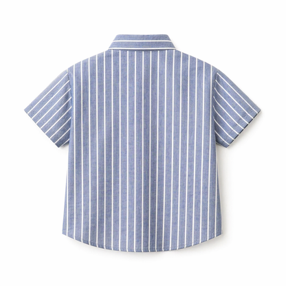 100% Cotton Half Sleeves stripes Shirt