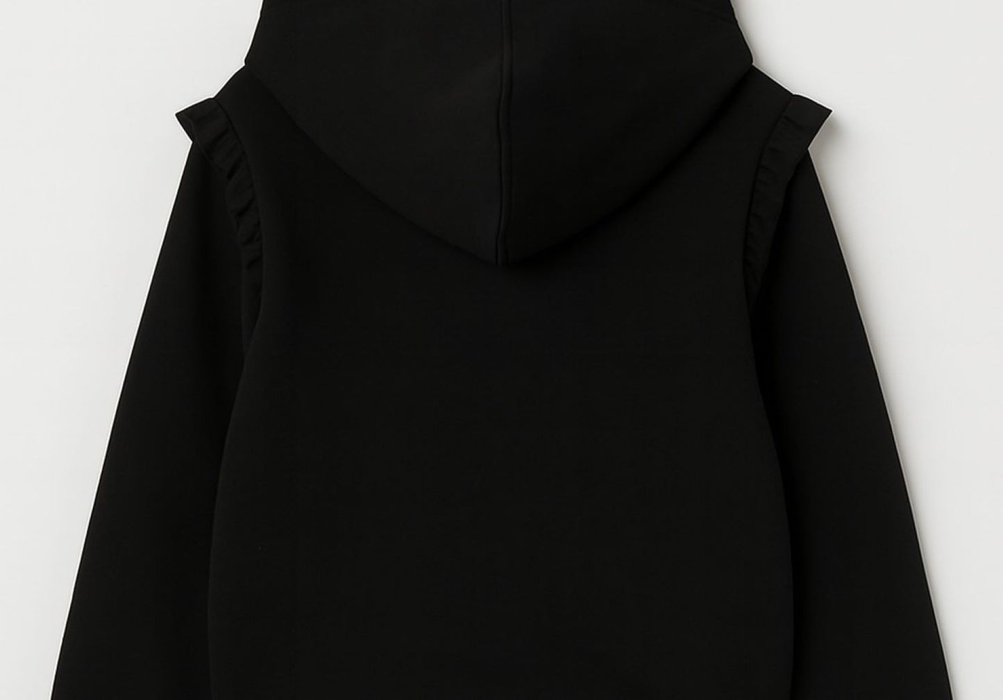 Terry Fabric Full Sleeves Front Zipper Huddy
