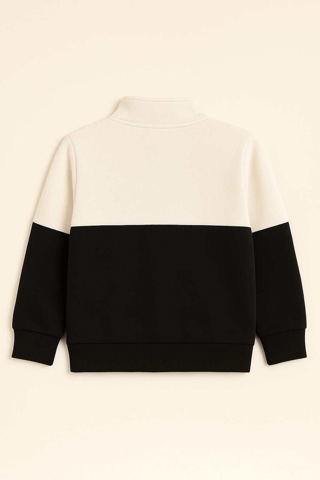 Cotton Fleece Full Sleeves Front Zip Style Sweat-Jacket