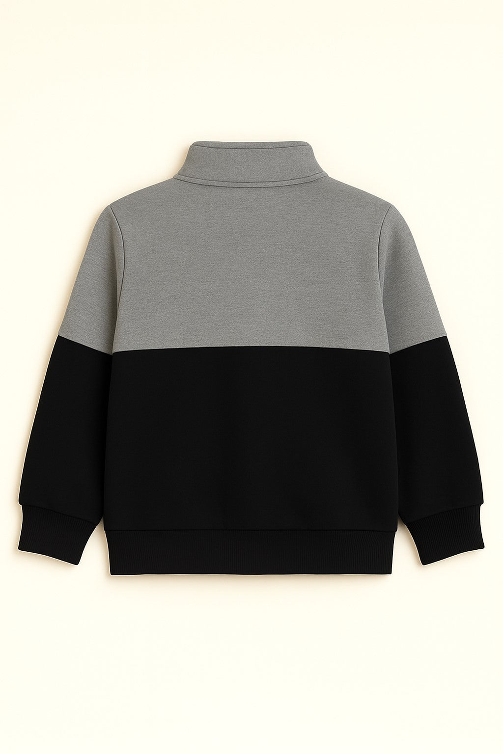Cotton Fleece Full Sleeves Front Zip Style Sweat-Jacket