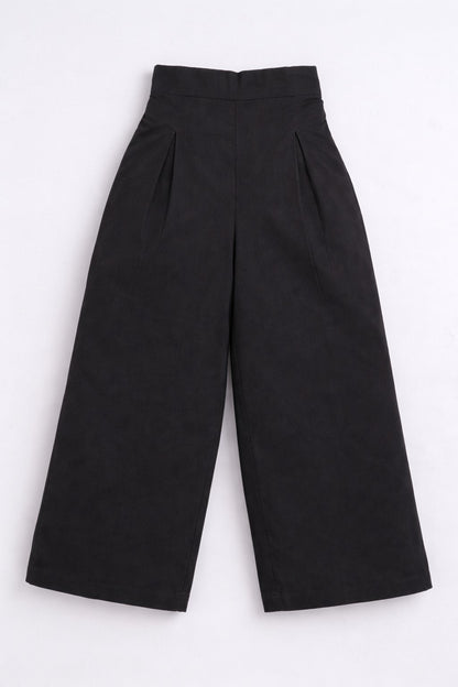Aww Hunnnie Cotton Sleeveless Crop Top With Pants Co Ords Set
