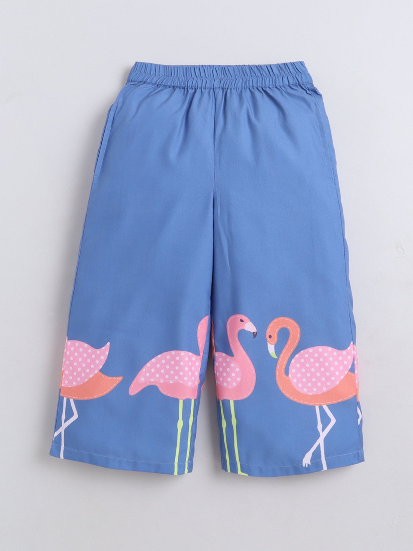 Aww Hunnie Cotton Slub Sleeveless With Bottom Co Ords Set