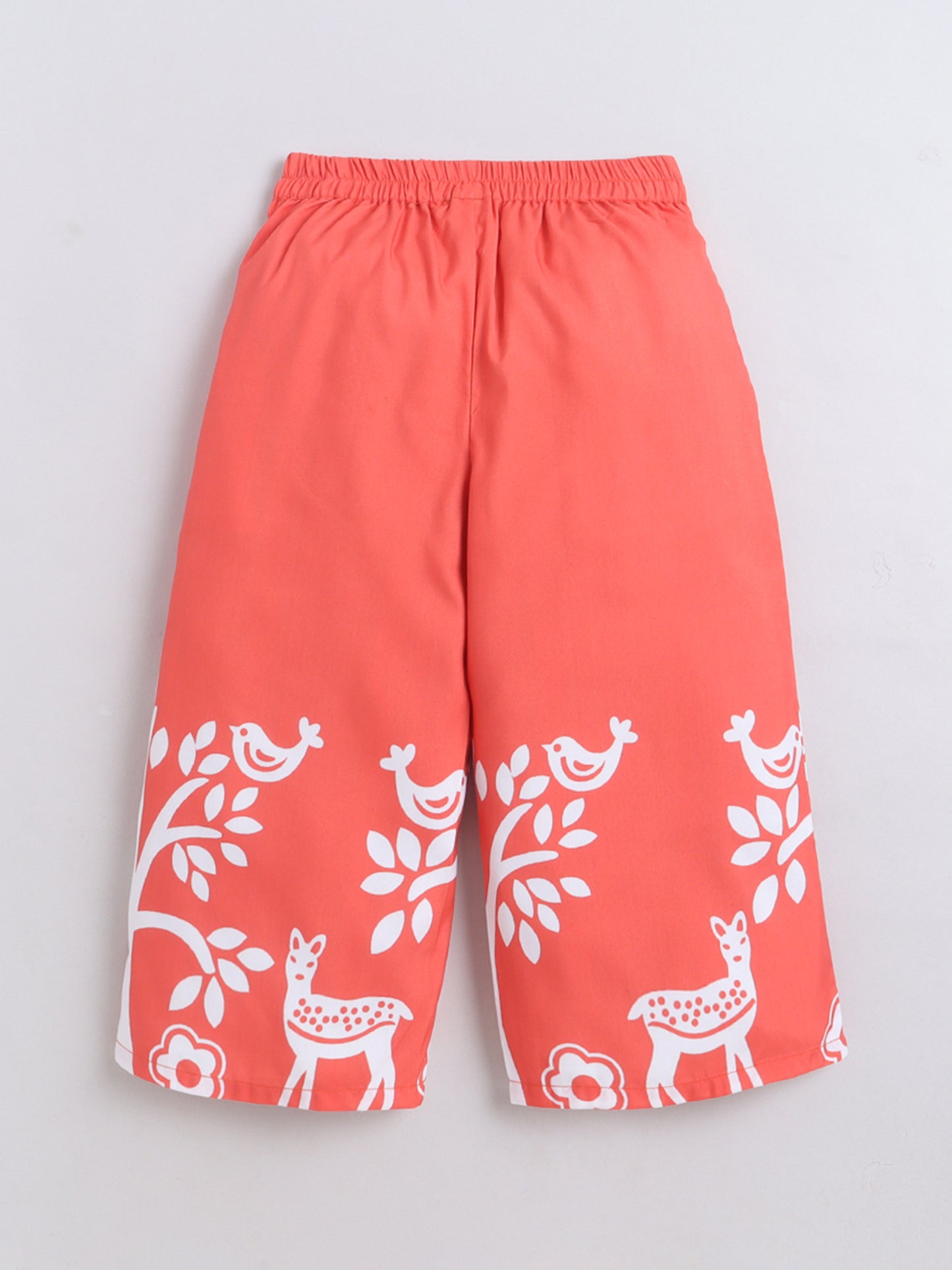 Aww Hunnie Cotton Slub Sleeveless With Bottom Co Ords Set