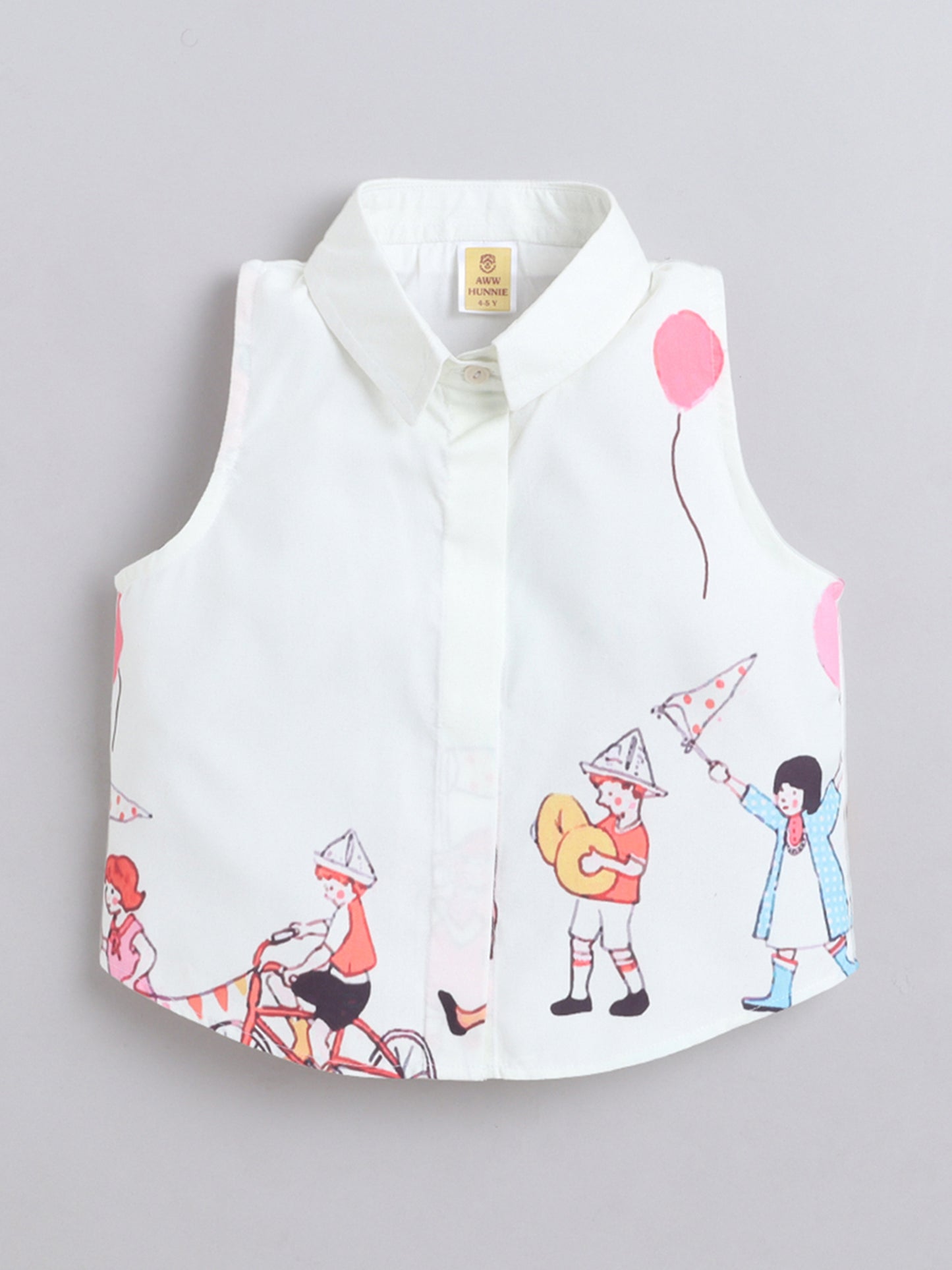 Aww Hunnie Cotton Slub Sleeveless With Bottom Co Ords Set